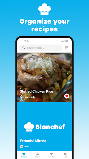 Android application Blanchef: My Recipe Book screenshort