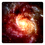 Cover Image of ดาวน์โหลด กาแล็กซี่อวกาศ Live Wallpaper 1.6.4 APK