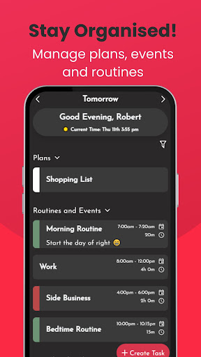 Android application Task Trackr - Tasks & Routines screenshort