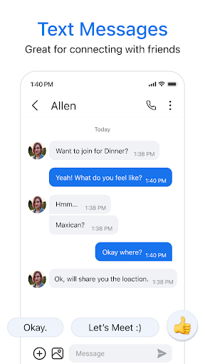 Android application Messages screenshort
