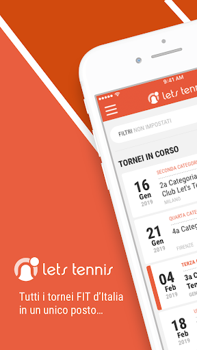 Lets Tennis - Tornei FIT live