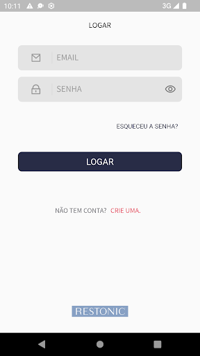 Android application Restonic screenshort