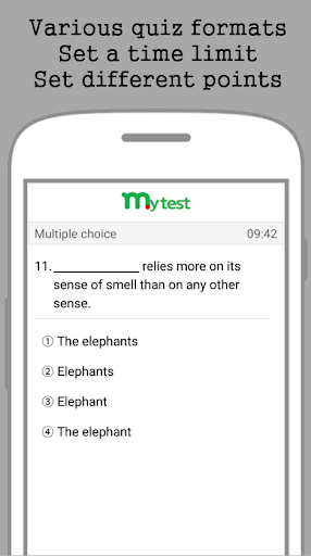 My Test - Test with Excel Screen 2