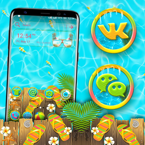 Cool Summer Launcher Theme 1.2 Icon
