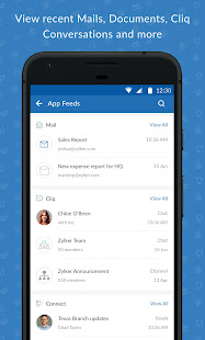 One Search for Zoho Mail, CRM & More - Zia Search 1.3.3 APK screenshots 2