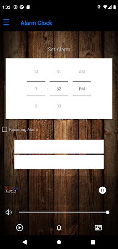 Android application Kickin' Country 105 screenshort