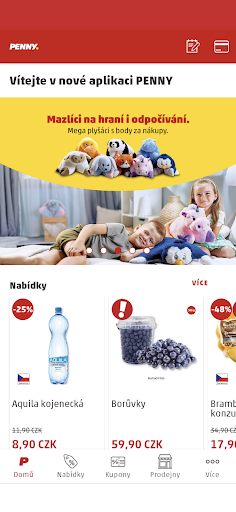 Android application PENNY Česká republika screenshort
