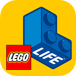 「LEGO® Life – 適合兒童互動的安全社交媒體！」圖示圖片