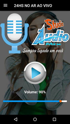 Rádio Studio Áudio Mix Screen 2