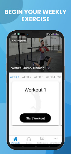 Screenshot of Jump Higher - Single Leg Jump
