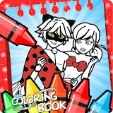 LadyBug Coloring Book The Cat icon