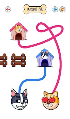 Connect Love Doge: Draw Puzzleのおすすめ画像2