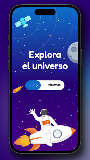 Android application Caminata Espacial screenshort