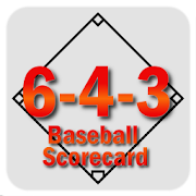 6-4-3 Baseball Scorecard