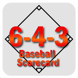 Icon image 6-4-3 Baseball Scorecard