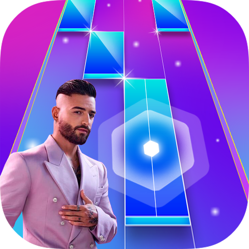 Maluma Piano Game Tiles logo
