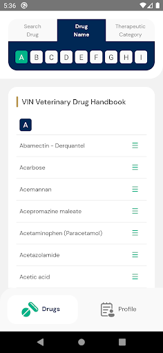 Android application VVDH screenshort