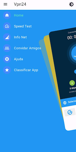 Android application Vpn24 screenshort