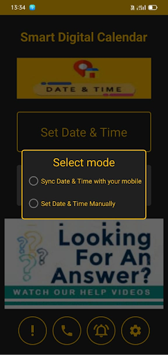 GlobalCal Smart Remote Control Screen 2