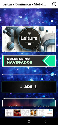 Android application Leitura Dinâmica - Metaleitura screenshort