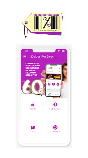 Android application Clube Doidos por Desconto screenshort