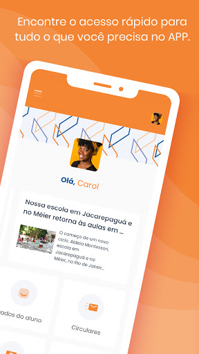 Android application Aldeia Montessori screenshort