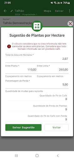 Mais Café - Gestão do Cafezal Screen 2