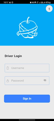 Android application Diet Fit Driver screenshort