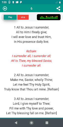 Most Loved Hymns audio offline Screenshot 3 - AppWisp.com