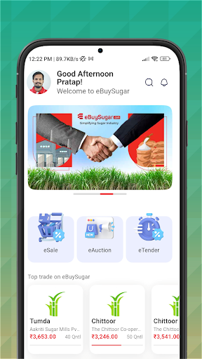 eBuySugar - Online Sugar Trade Screen 3