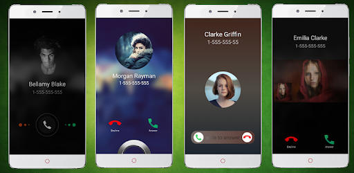 Full screen caller id