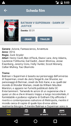 Webtic Milano al Cinema Screen 3