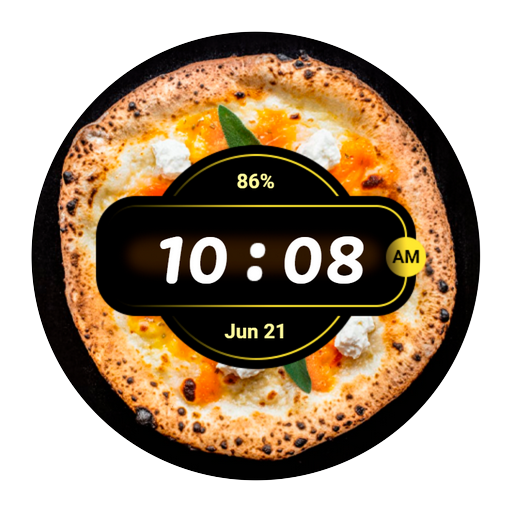 Watchface Love to Eat Watch