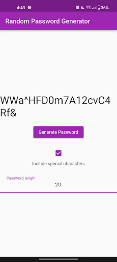 Random Password Generator 6