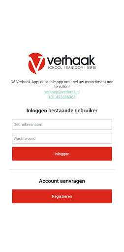 Android application Verhaak screenshort