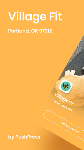 Android application Village Fit screenshort