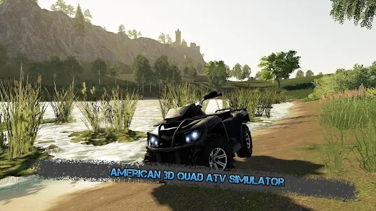 American AQ Quad Atv Simulator