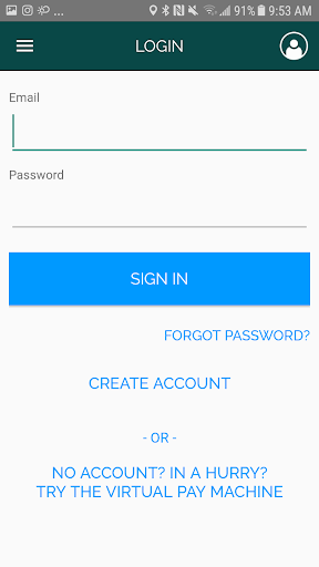 Android application MyParking screenshort