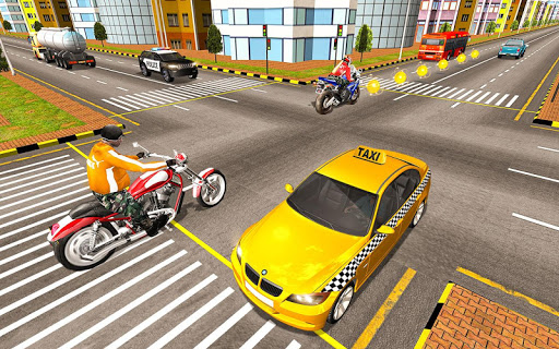 Bike Attack Race : Highway Tricky Stunt Rider screenshots 3