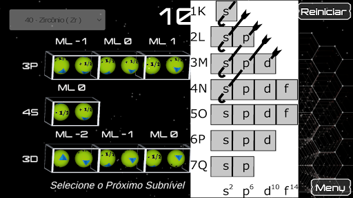 Configuração Eletrônica Químic Screen 2