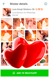Captura 19 Emoji de amor para WhatsApp android