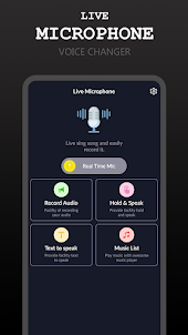 Live Microphone : Mic Announce