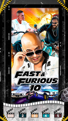 Movie Color Color by number