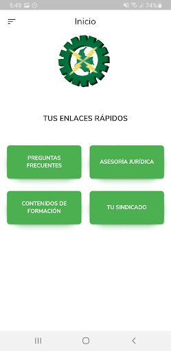 SINTRAELECOL Screen 3