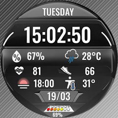 N-SPORT692 Big Dial Watch Face