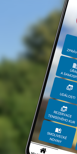Android application Mladý Smolivec screenshort