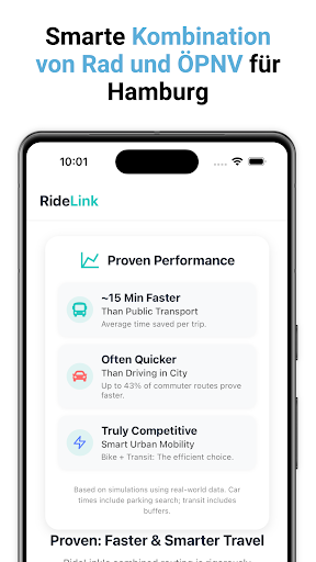 RideLink Hamburg Rad  ÖPNV