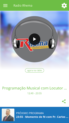 Android application Radio Rhema screenshort