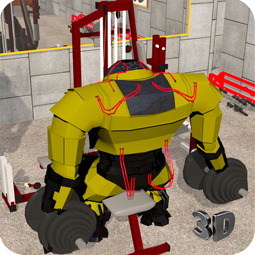 Muscle Robots Gym Trainer : Aerobic Fitness Studio