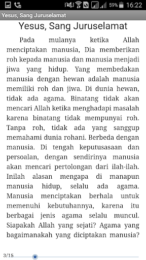 Yesus, Sang Juruselamat Screen 3